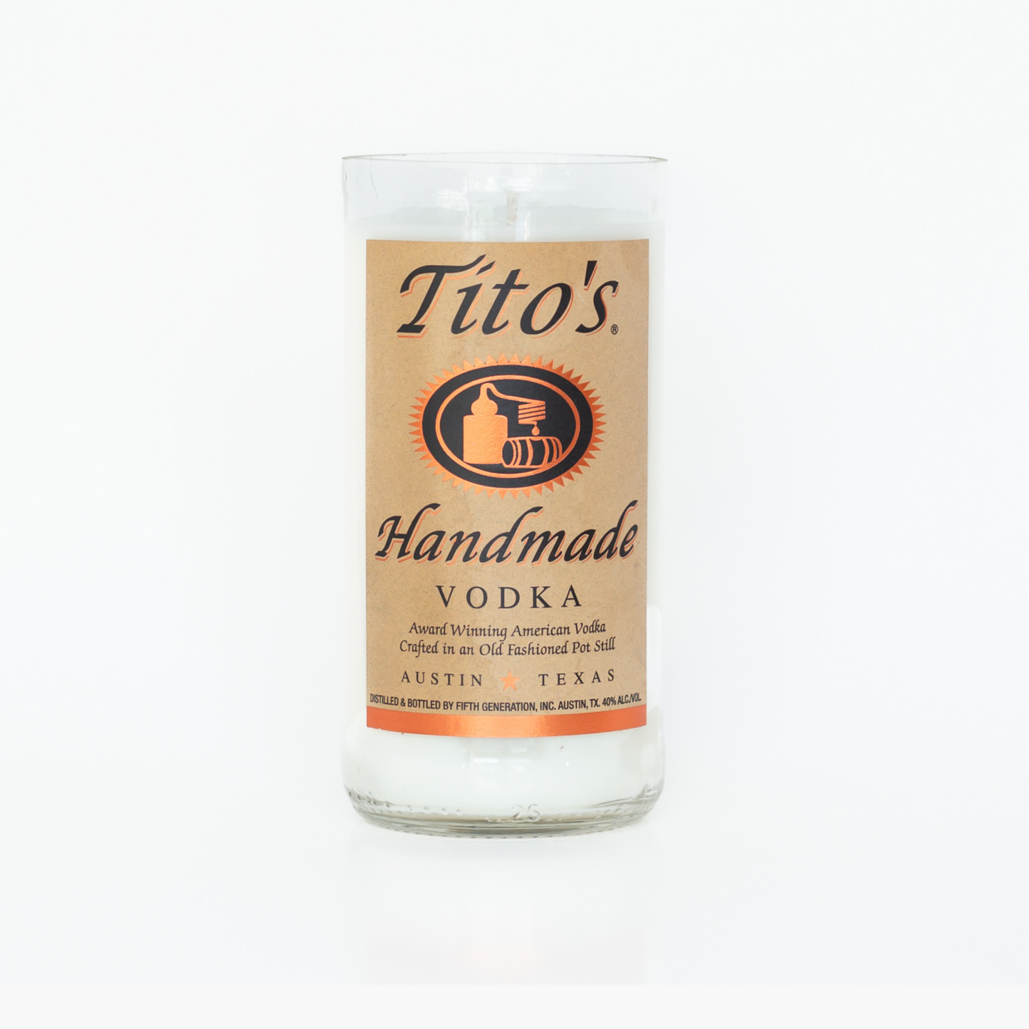 Liquor Bottle Candles