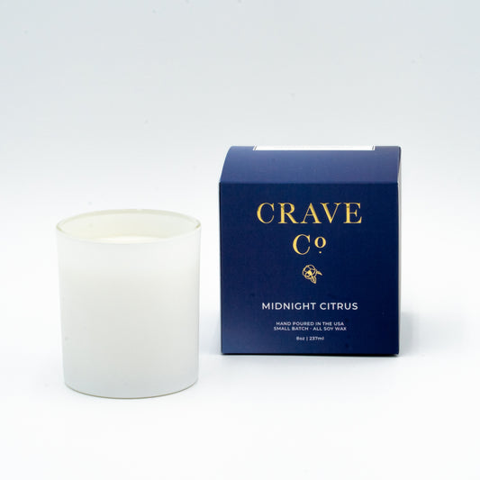Midnight Citrus Boxed Candle
