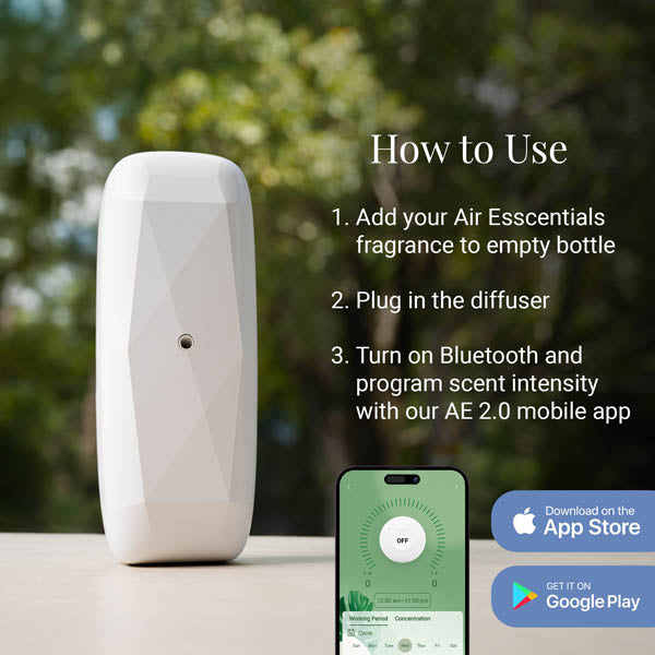 The Diamond Wall Plug-in Diffuser-White