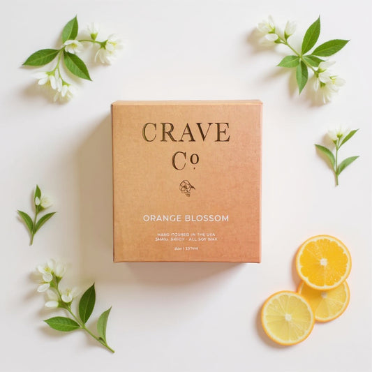 Orange Blossom Boxed Candle