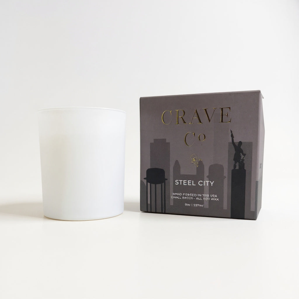 Steel City Boxed Candle
