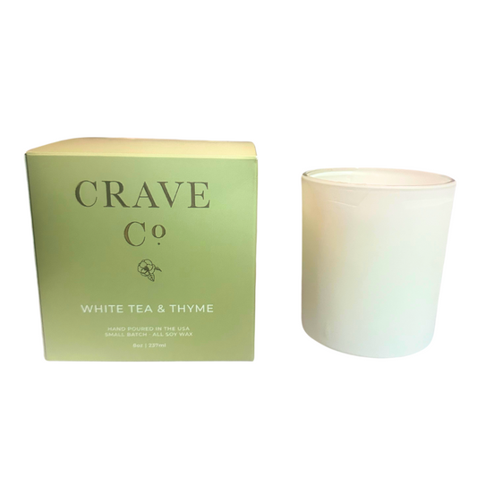 White Tea & Thyme Boxed Candle