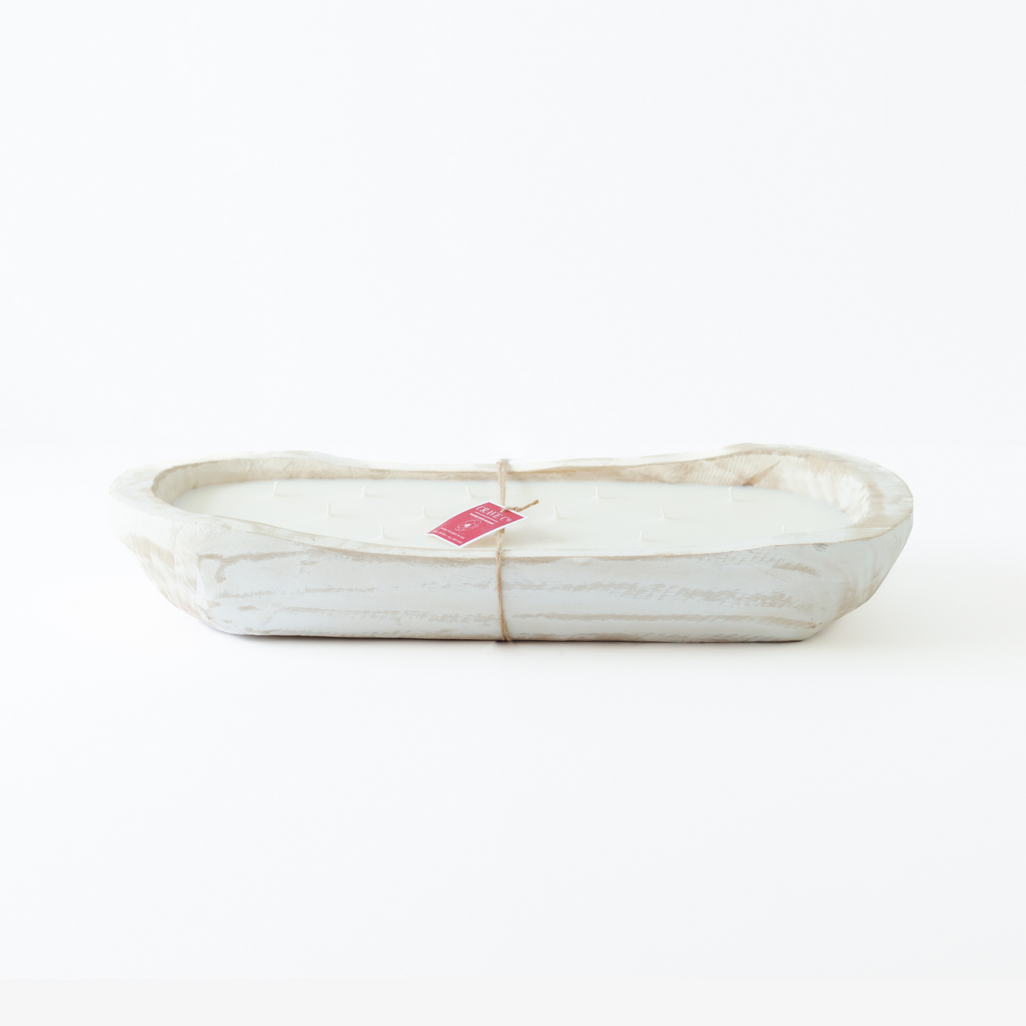 Hand-Carved Wood Dough Bowl [XL Size]