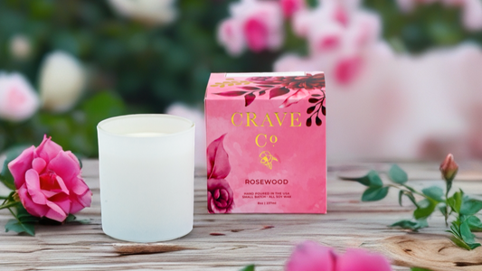 Rosewood Boxed Candle