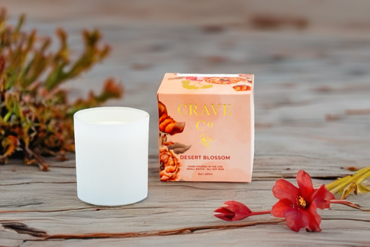 Desert Blossom Boxed Candle