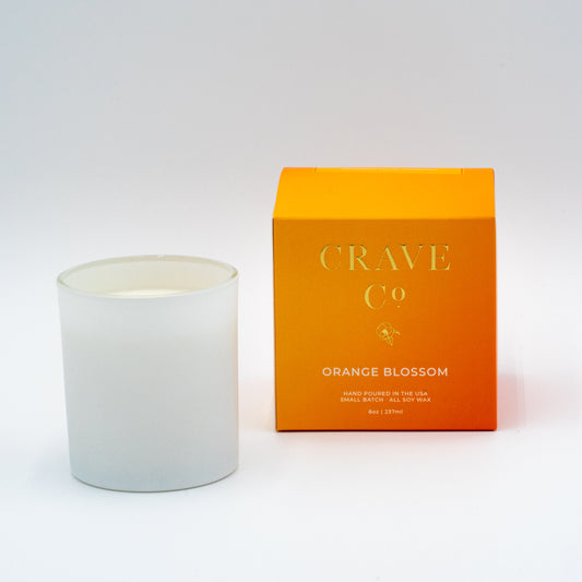 Orange Blossom Boxed Candle