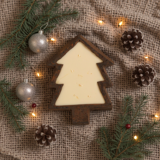 Christmas Tree Dough Bowl- Dark