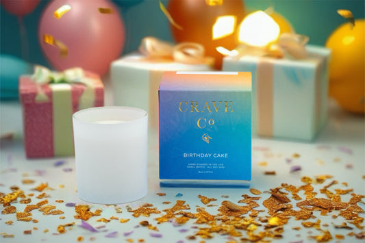 Birthday Cake Boxed Candle