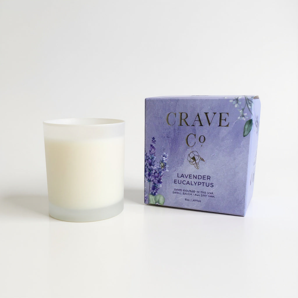 Lavender Eucalyptus Boxed Candle