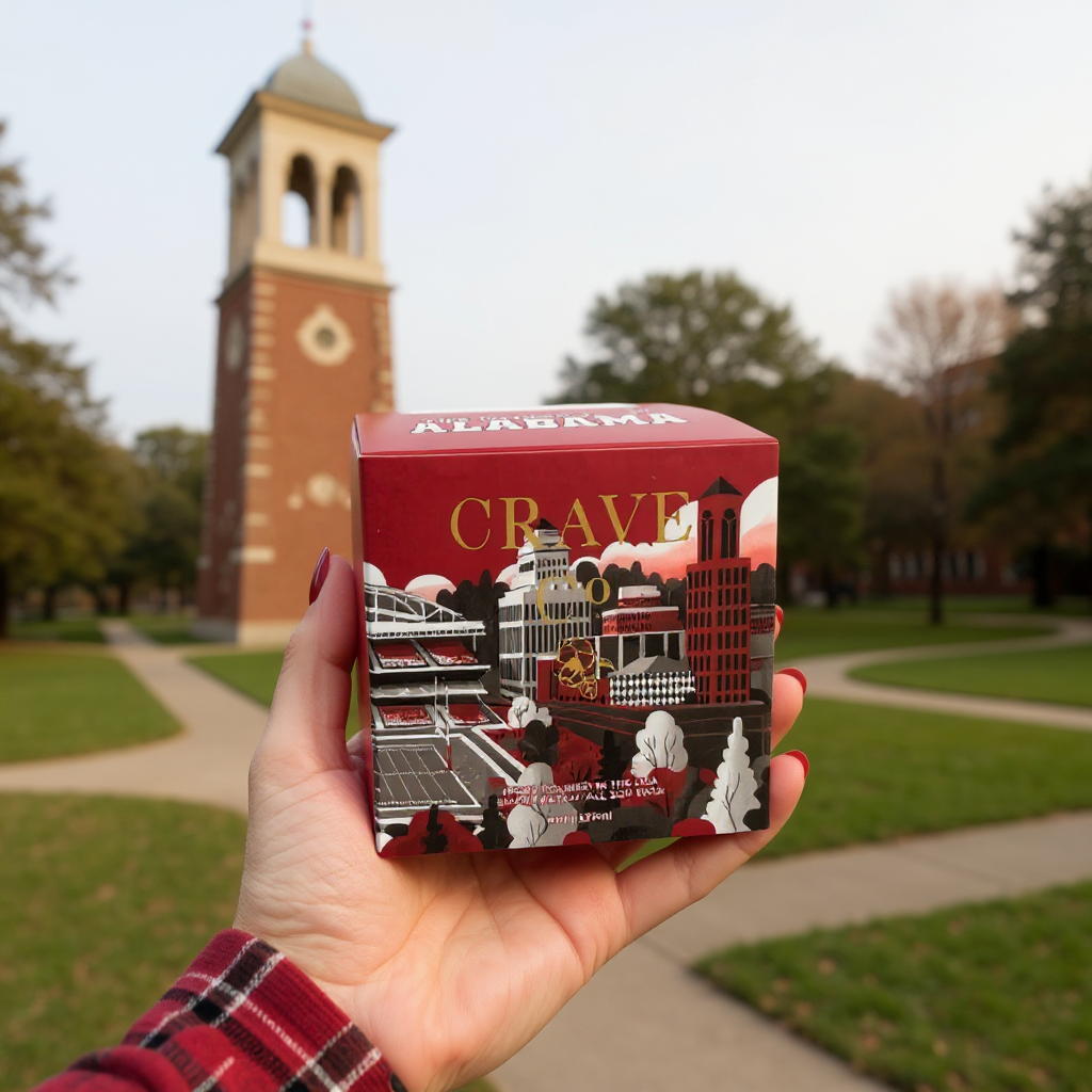 Alabama Box Candle