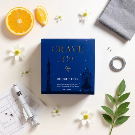 Rocket City Boxed Candle