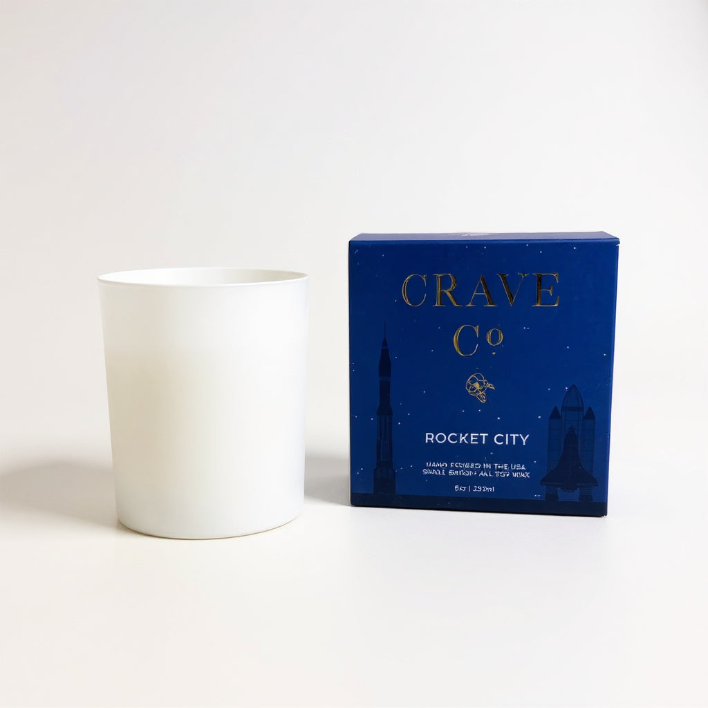 Rocket City Boxed Candle