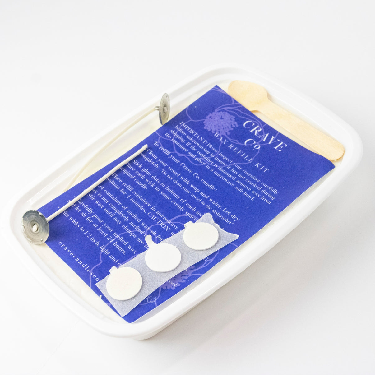 Mini Dough Bowl Refill Kit [14 oz] Crave Candles