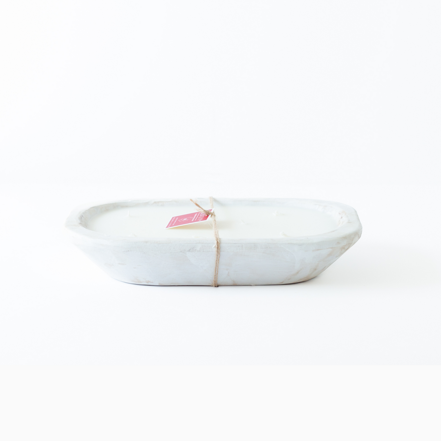 Hand-Carved Wood Dough Bowl [Mini-Size]