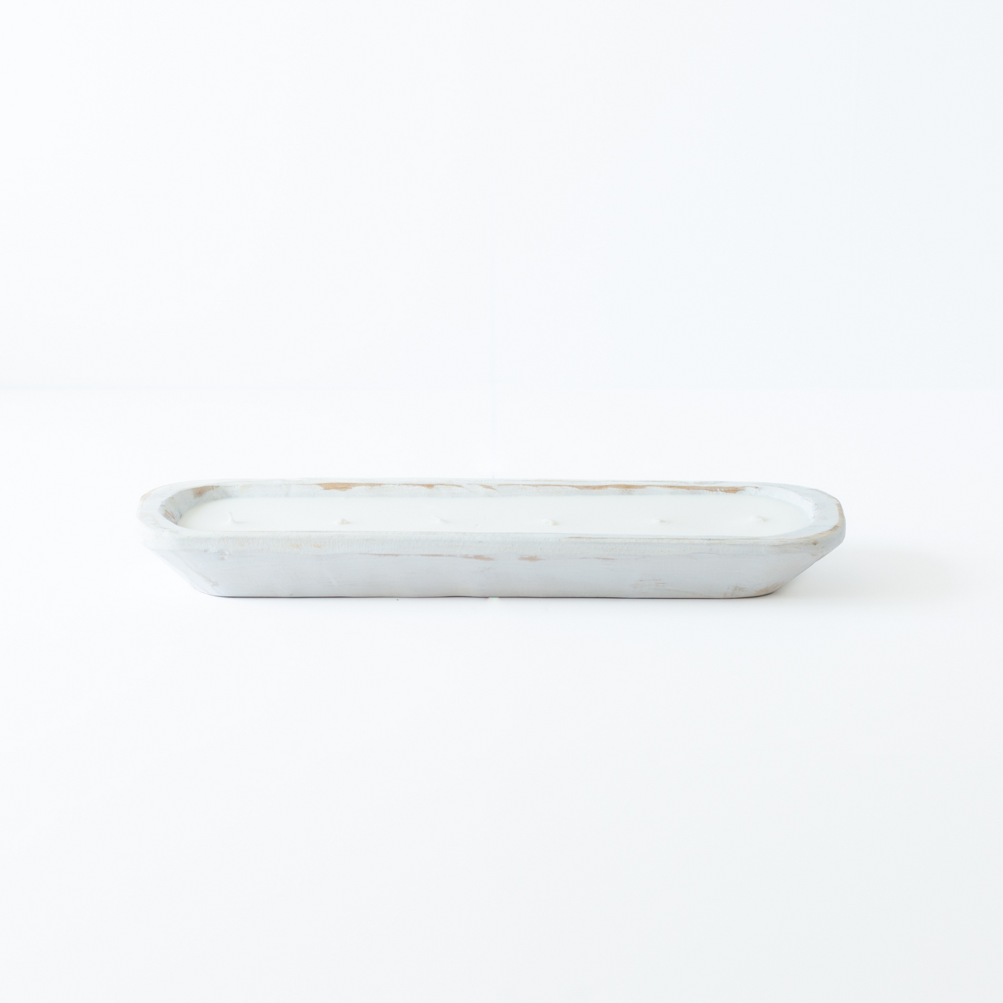 Hand Carved Wood Dough Bowl [LG]