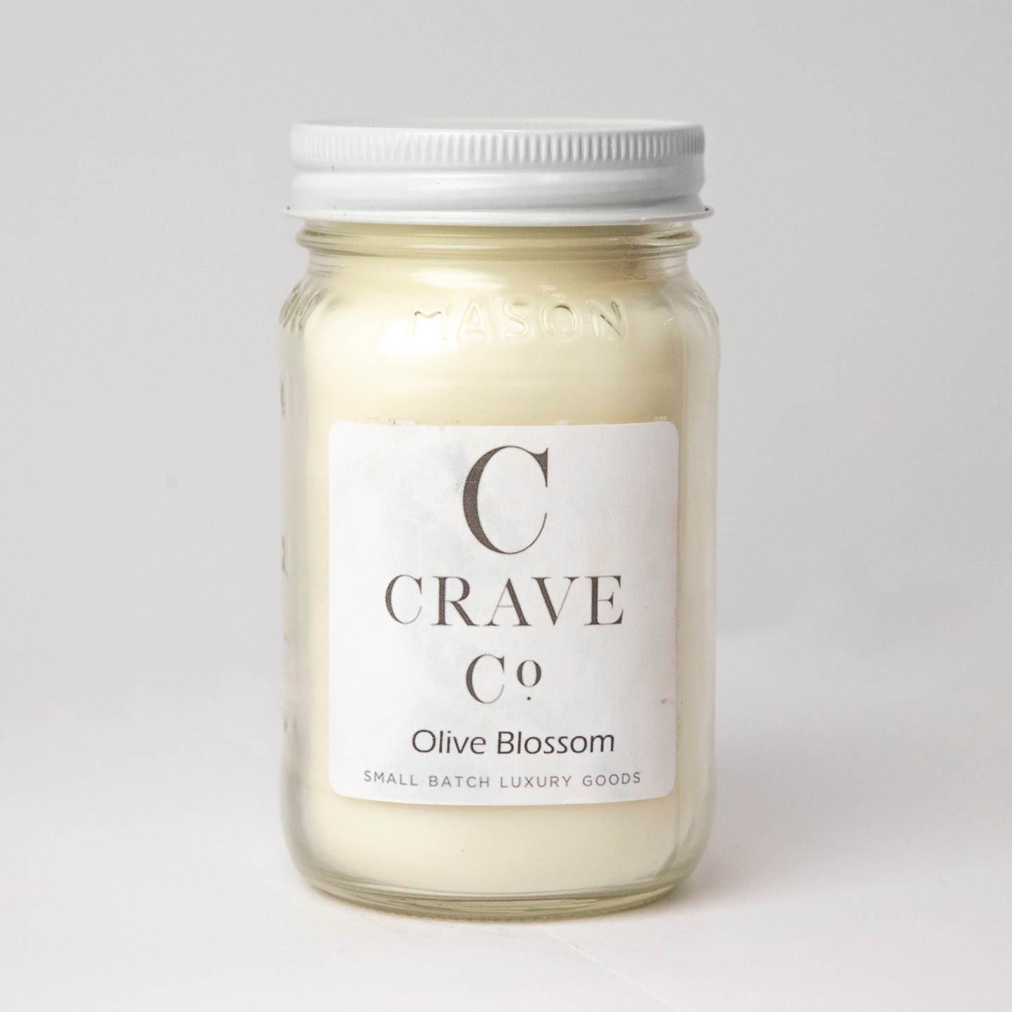 Mason Jar Candles [8 and 16 oz.]-Crave Candles