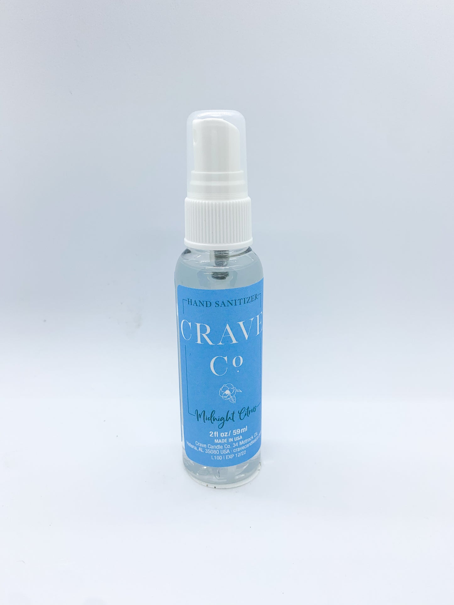 Hand Sanitizer [2 oz.]-Crave Candles