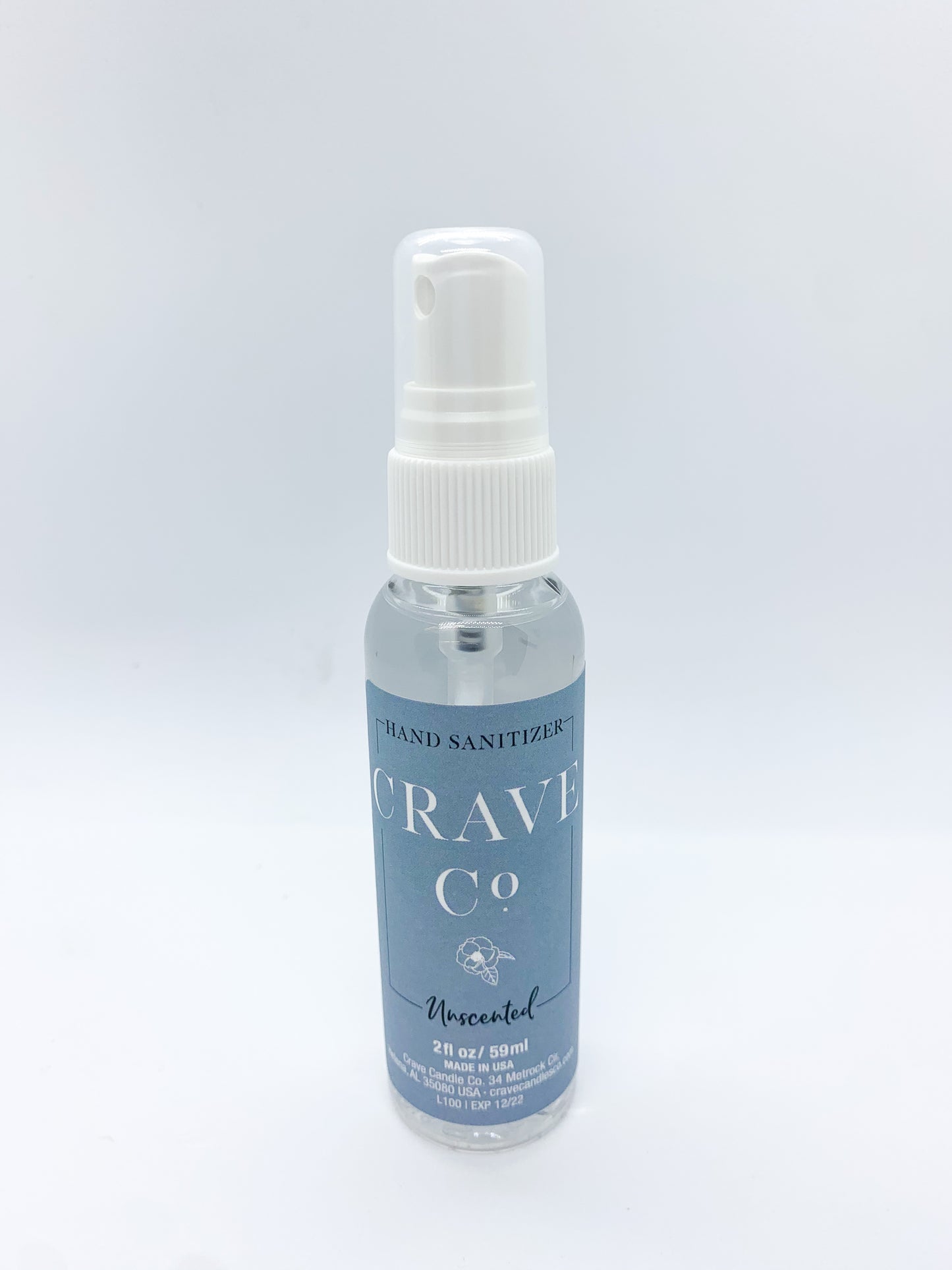 Hand Sanitizer [2 oz.]-Crave Candles